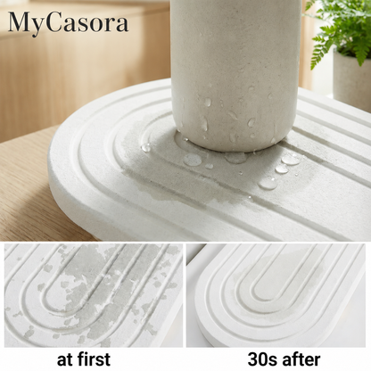 Fast-Dry Diatomite Sink Tray Organizer - 2Pcs