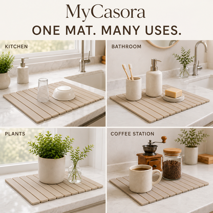 RapidDry Diatomite Kitchen Stone Mat